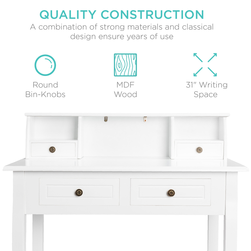 Ilionora Desk with Hutch