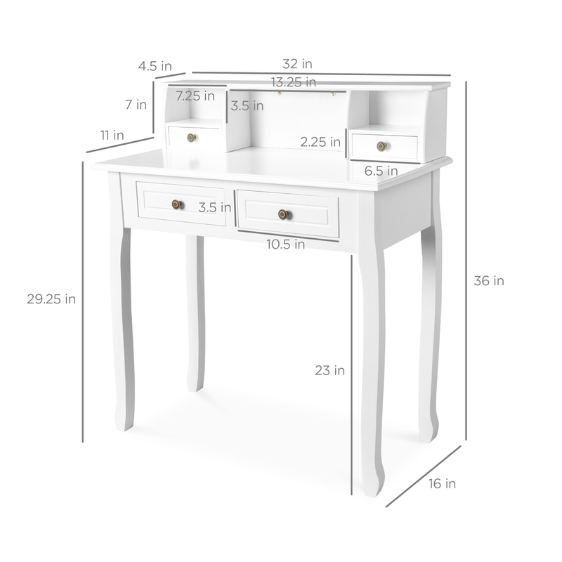 Ilionora Desk with Hutch