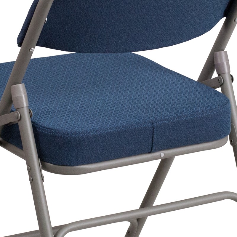 Inbox Zero Fabric Banquet Folding Chair Set of 2