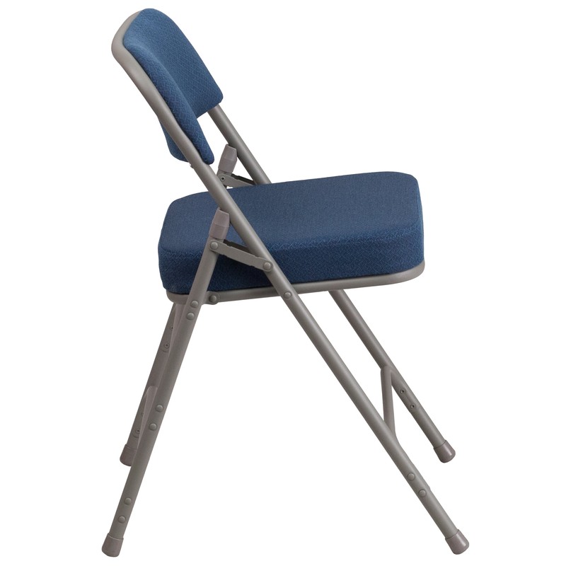 Inbox Zero Fabric Banquet Folding Chair Set of 2