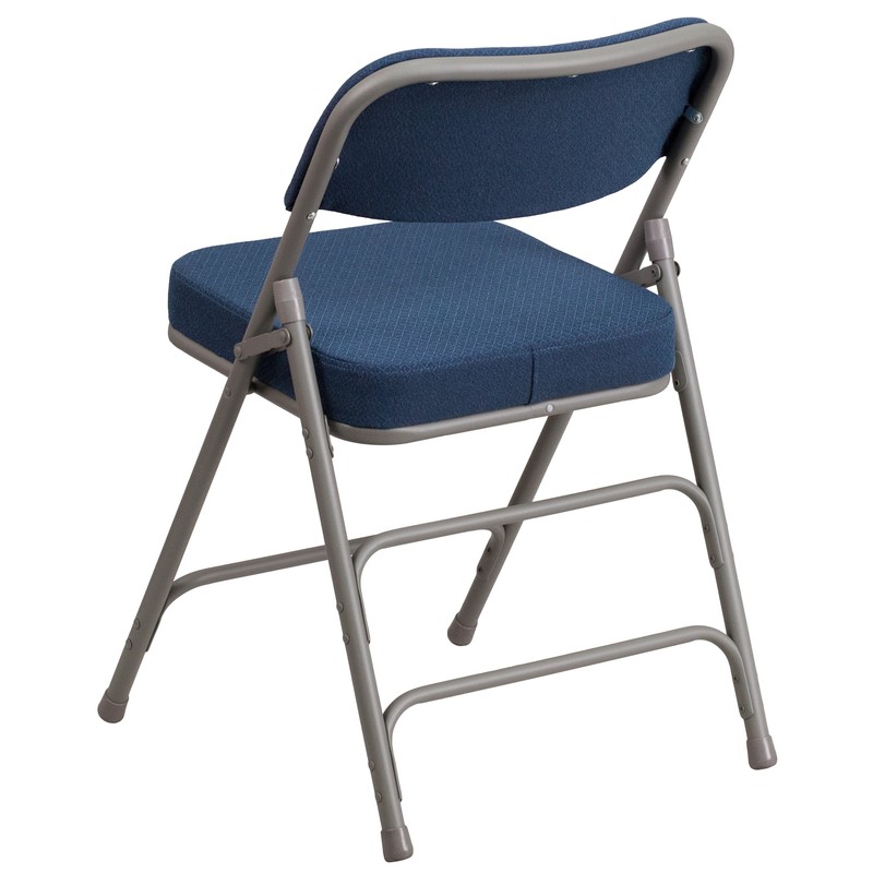 Inbox Zero Fabric Banquet Folding Chair Set of 2
