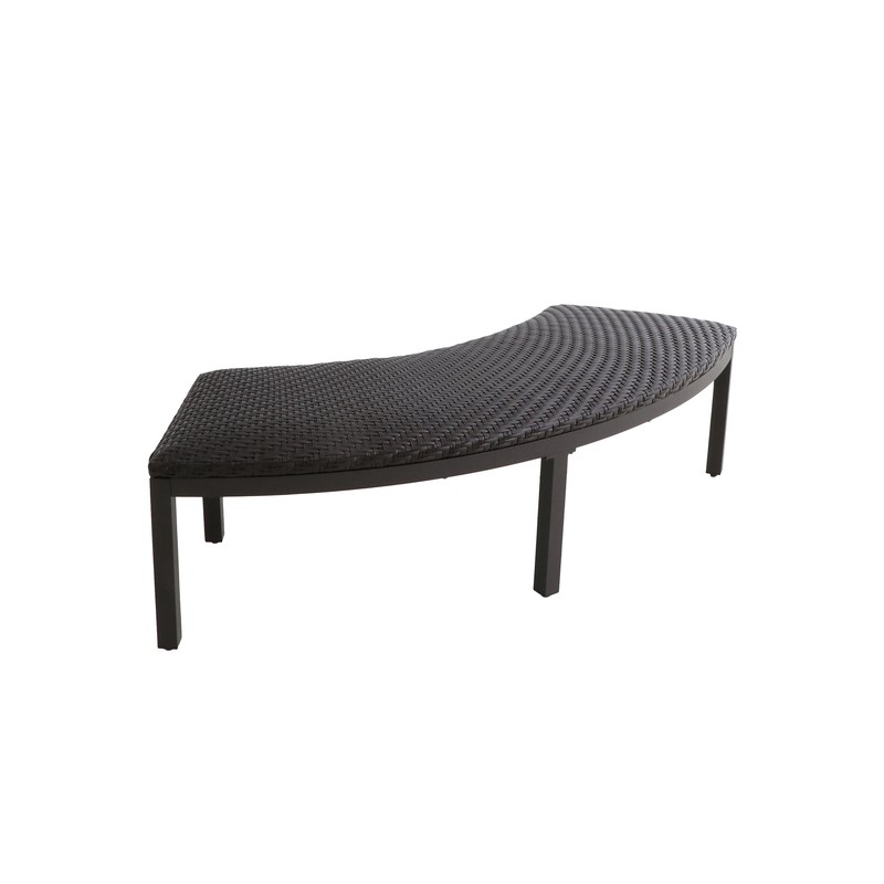 Iqrar Powder Coated Aluminum Garden Bench