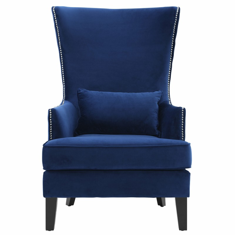 Jacinto 31'' Wide Velvet Wingback Chair