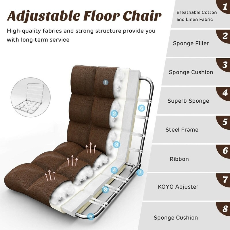 Jaheim 21'' Wide Biscuit Back Futon Chair
