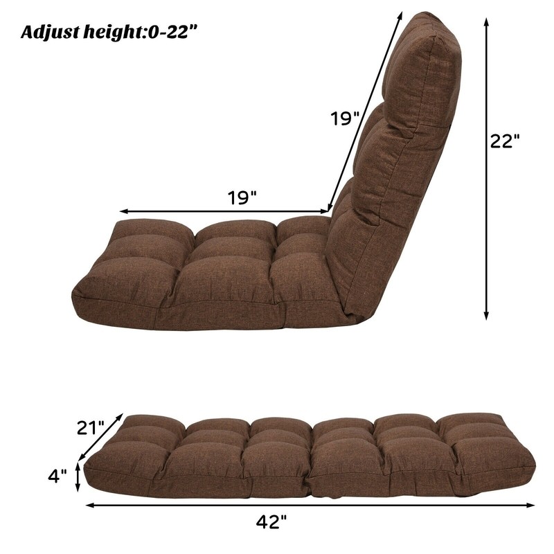 Jaheim 21'' Wide Biscuit Back Futon Chair