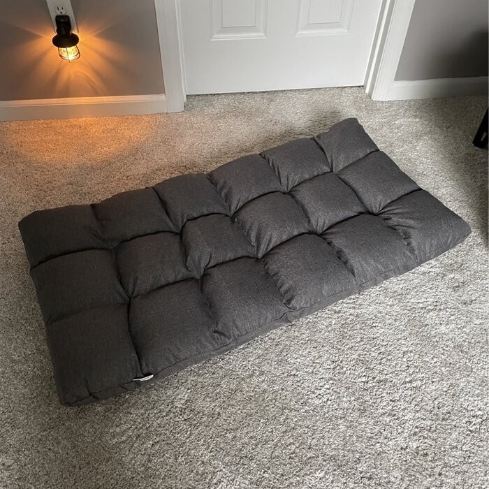 Jaheim 21'' Wide Biscuit Back Futon Chair