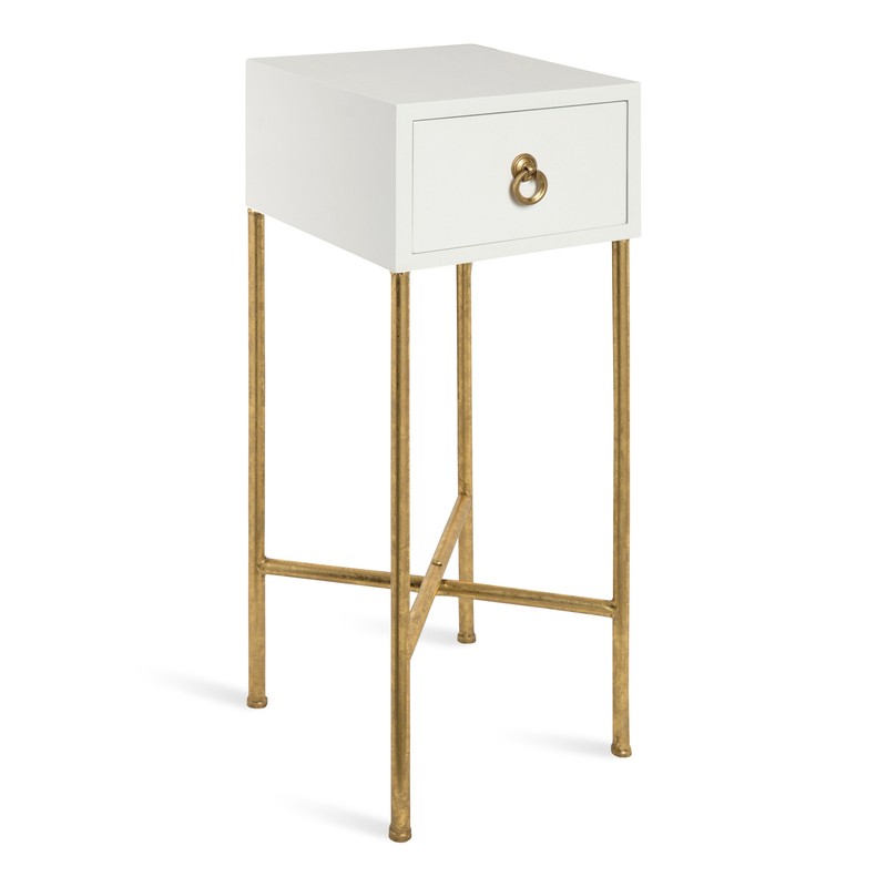 Jamie-Lee 30'' Tall End Table with Storage