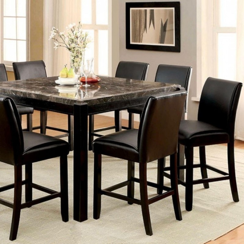 Janeta Counter Height 53.75'' Dining Table