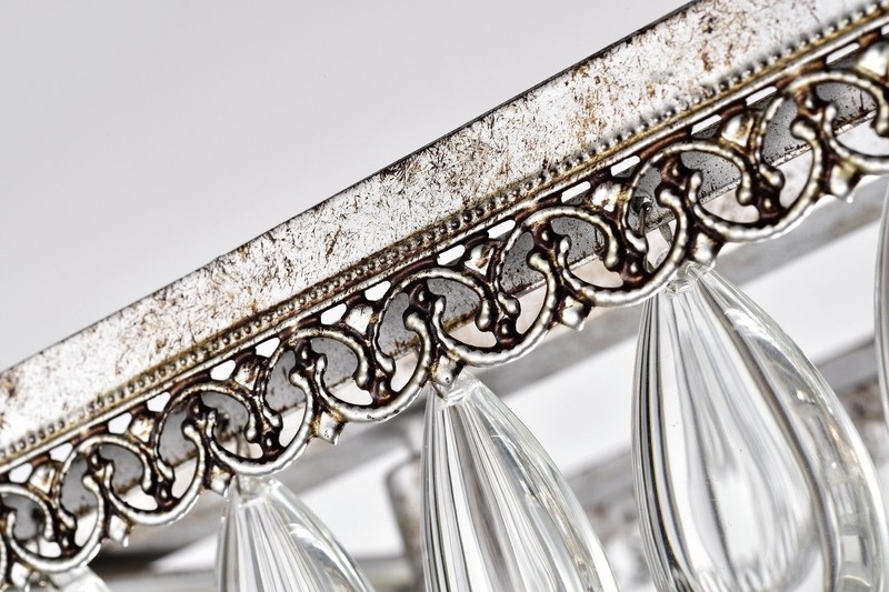 Jenna 6 - Light Unique / Statement Square / Rectangle Chandelier