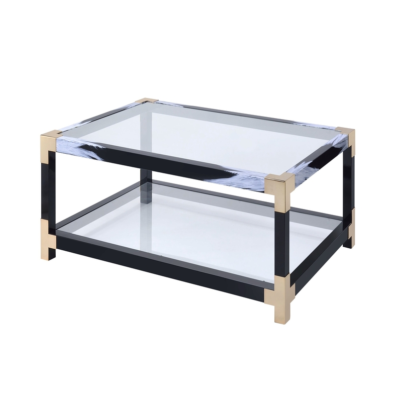 Jodiann 4 Legs Coffee Table with Storage