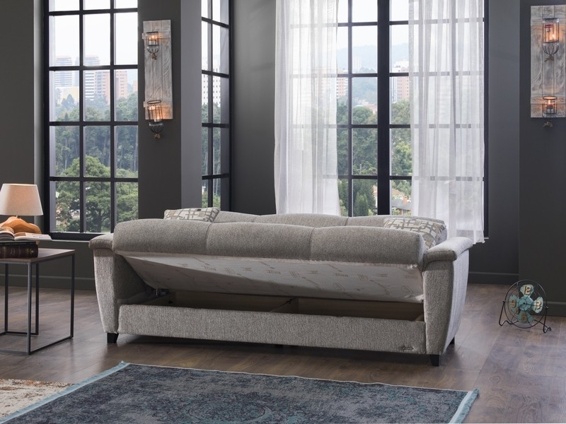 Johnson Full 90.5'' Wide Split Back Convertible Sofa with Storage