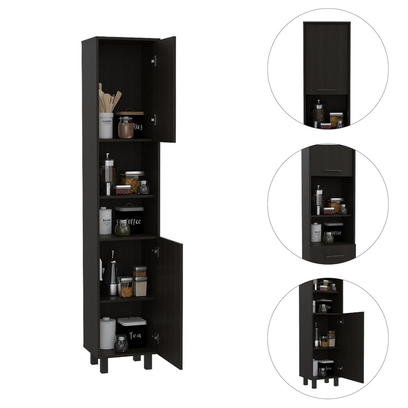 Jonibek 79" Kitchen Pantry