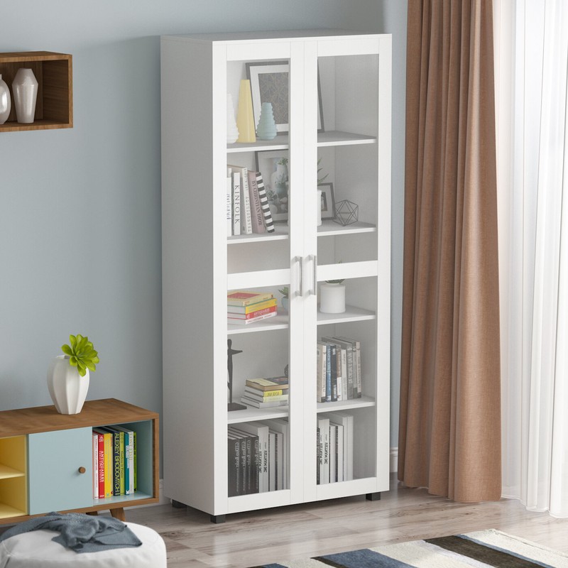 Small Bookcases With Glass Doors - Ideas on Foter