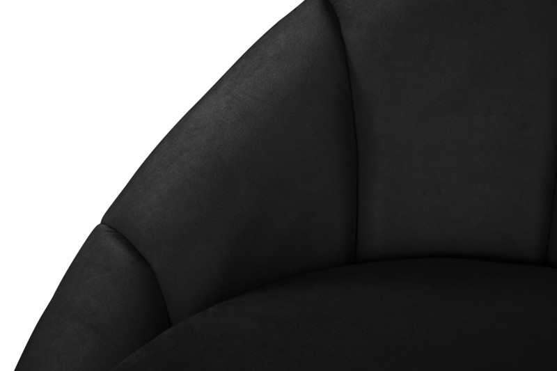 Kaden 34.25'' Wide Tufted Velvet Barrel Chair