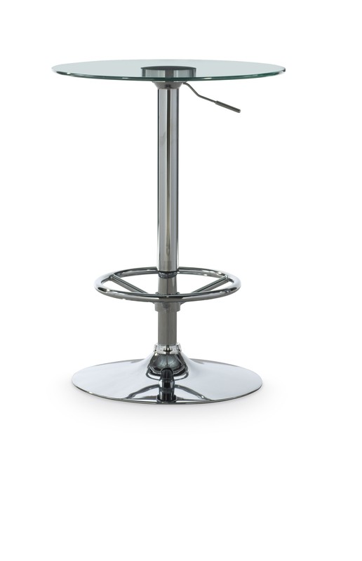 Kalliopi Bar Height 23.63'' Pedestal Dining Table