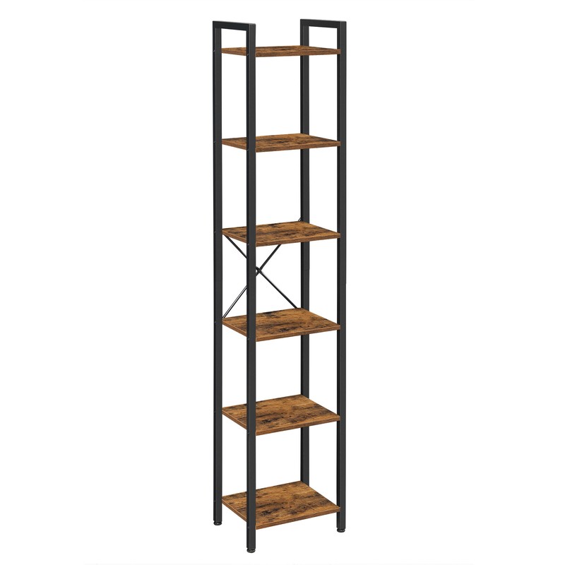 Keemon 15.7'' W Steel Etagere Bookcase