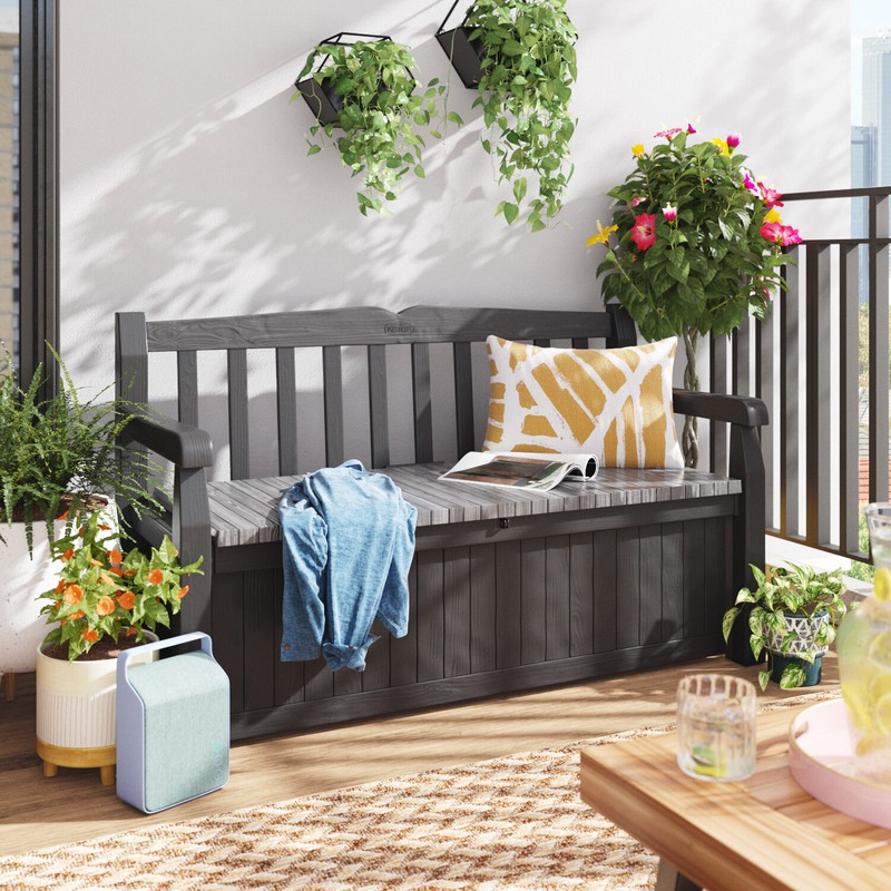Keter Solana Water Resistant Plastic Deck Box