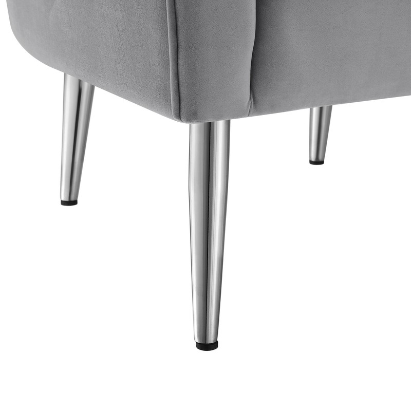 Khalid 31'' Wide Tufted Velvet Barrel Chair