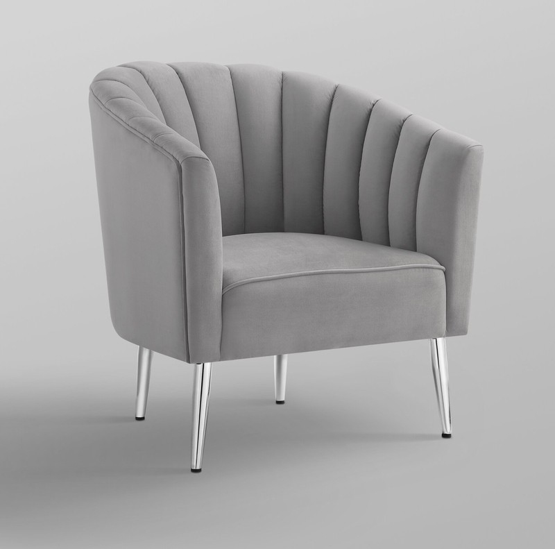 Khalid 31'' Wide Tufted Velvet Barrel Chair