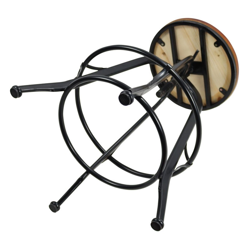 Kinser Solid Wood Adjustable Height Bar Stool