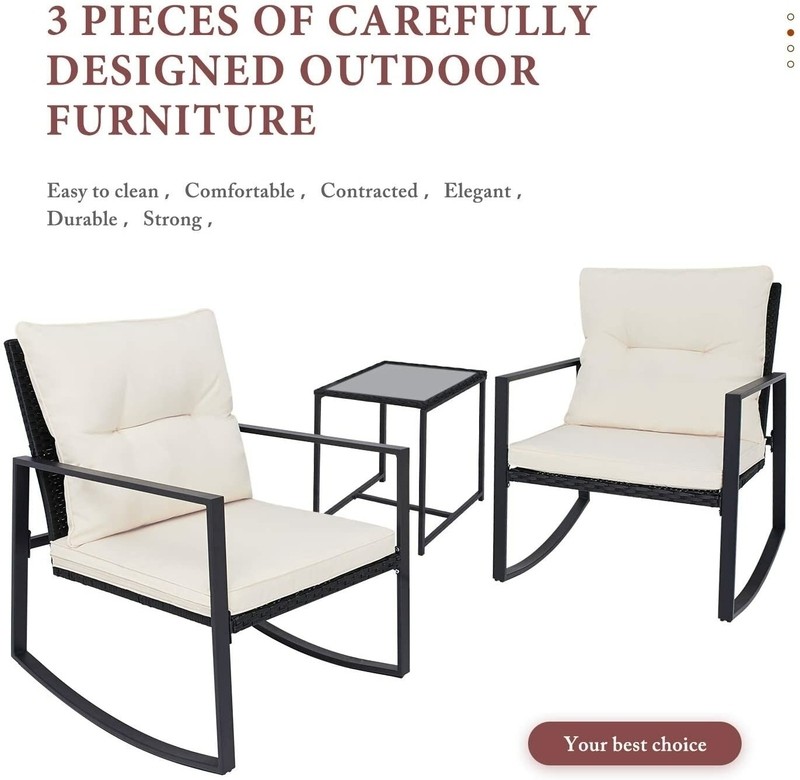 Kinzie Square 2 - Person 18'' Long Bistro Set with Cushions