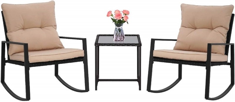 Kinzie Square 2 - Person 18'' Long Bistro Set with Cushions