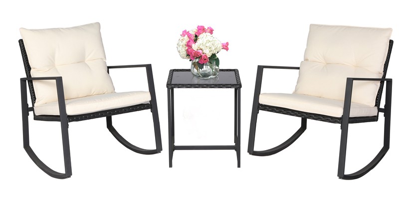 Kinzie Square 2 - Person 18'' Long Bistro Set with Cushions