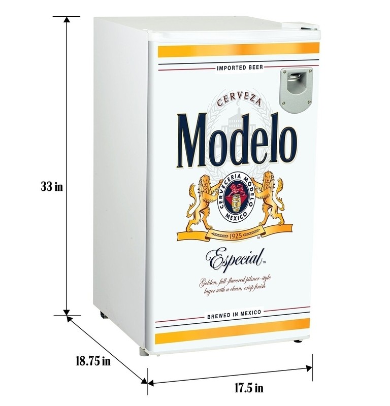 Koolatron Modelo Retro 3.2 Cubic Feet cu. ft. Freestanding Mini Fridge