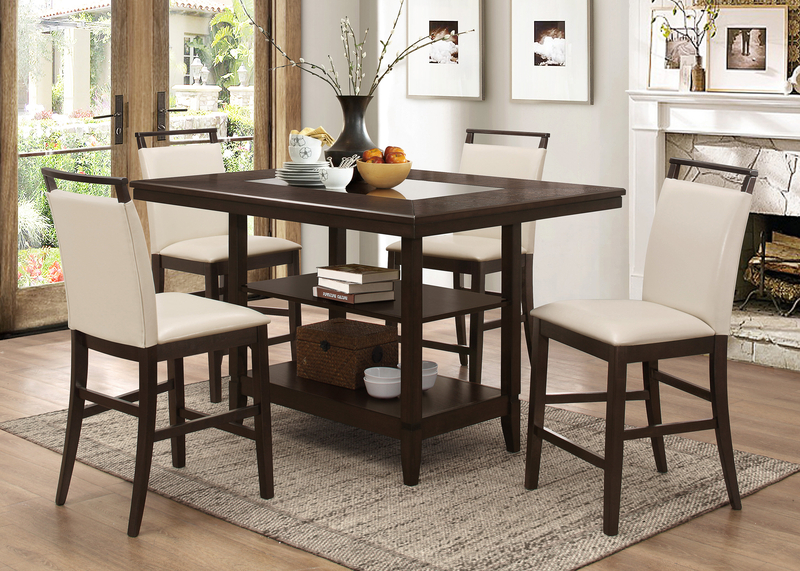 Kostka 4 - Person Counter Height Dining Set