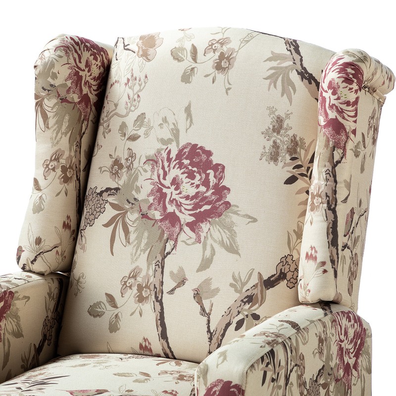 Kostya 27'' Wide Manual Wing Chair Recliner