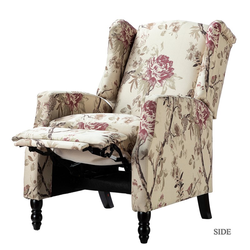 Kostya 27'' Wide Manual Wing Chair Recliner