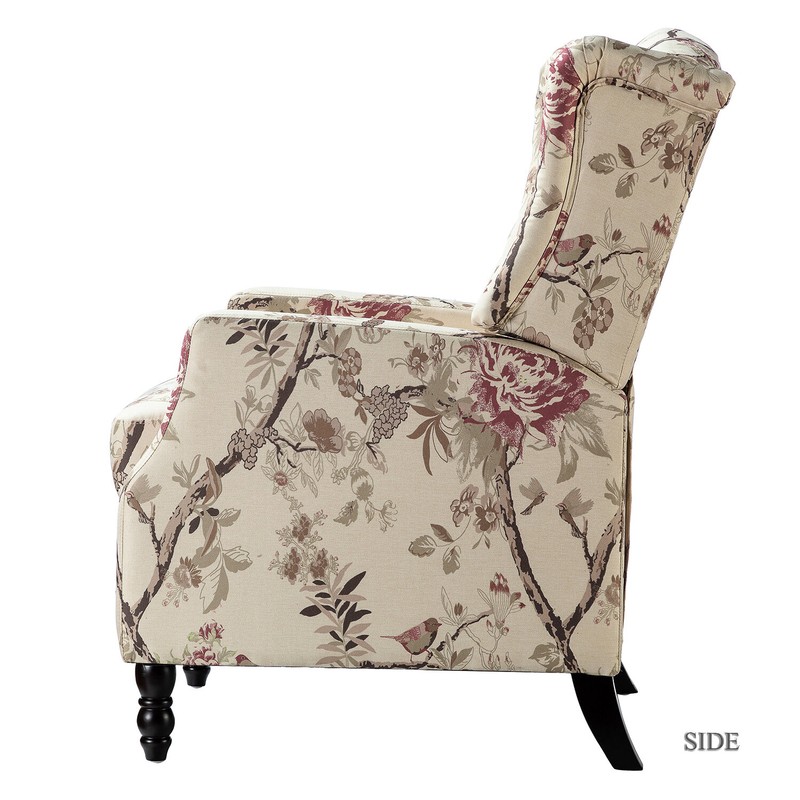 Kostya 27'' Wide Manual Wing Chair Recliner