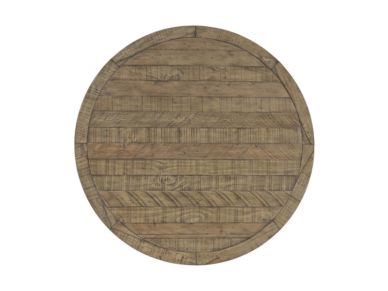 Laliberte 55'' Pine Solid Wood Pedestal Dining Table