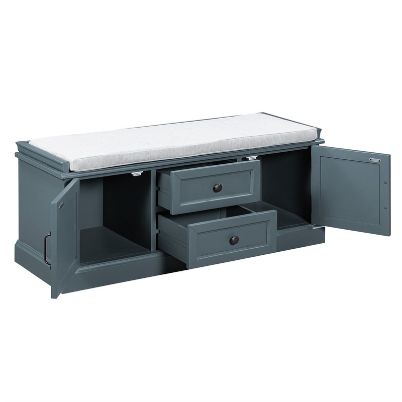 Langan Cabinet Storage Bench