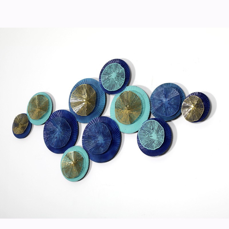 Large 3 Circles Metal Wall Décor