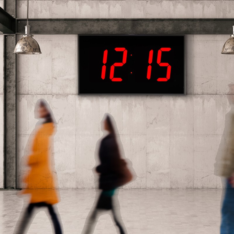 LED Wall Clock