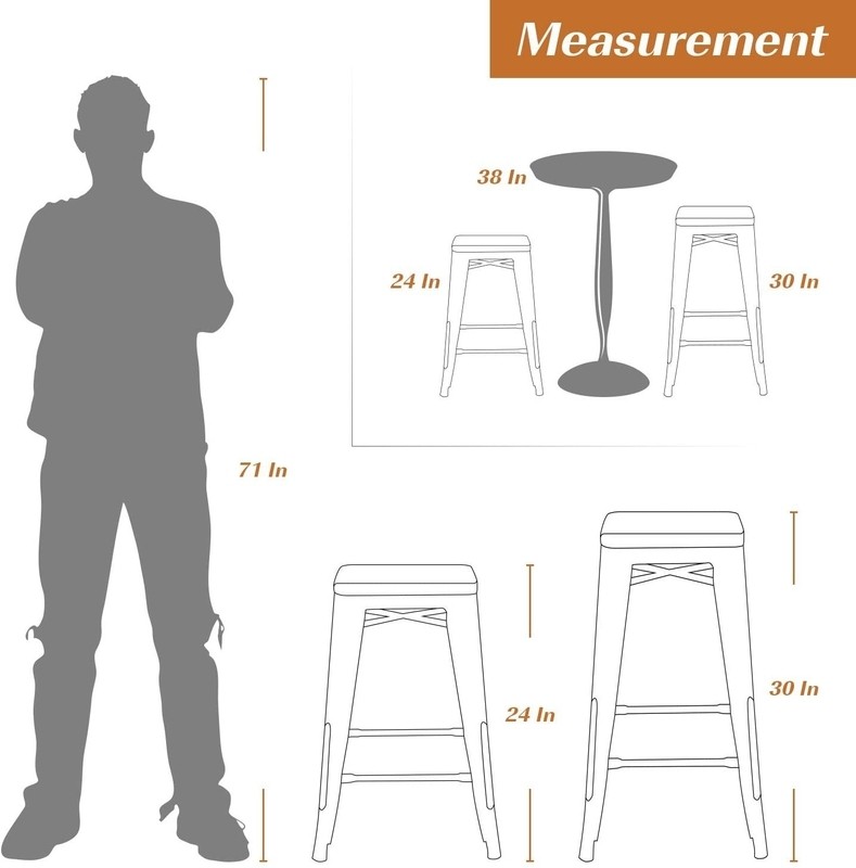 Lehman 24" Counter Stool