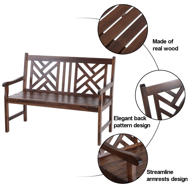 Lemay Wooden Garden Bench