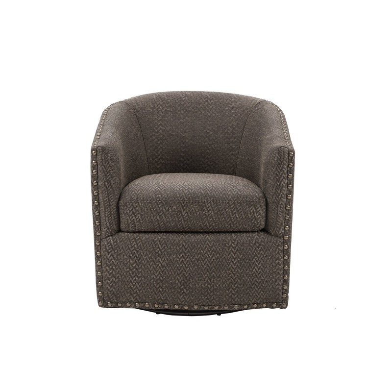 Leominster 28'' Wide Swivel Barrel Chair
