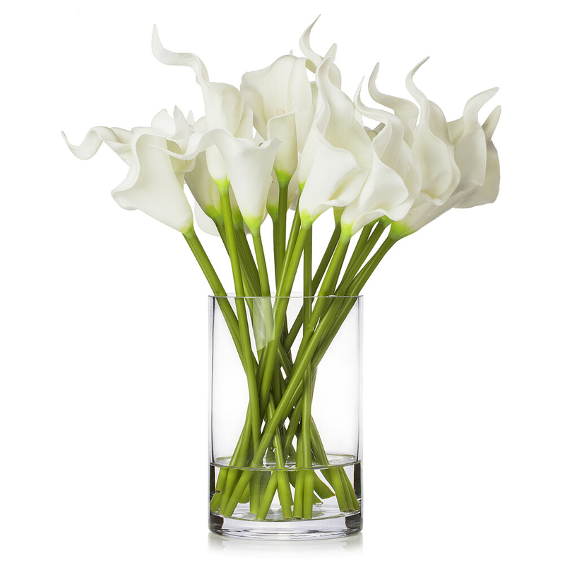 Lilies Flower Arrangement in Vase