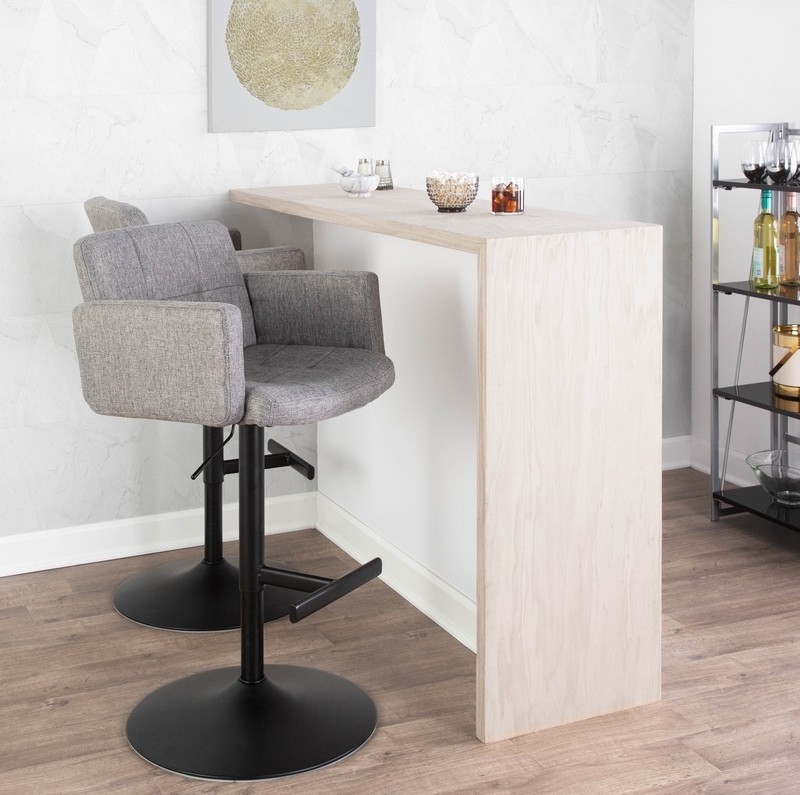 Limpley Stoke Swivel Adjustable HeightBar Stool
