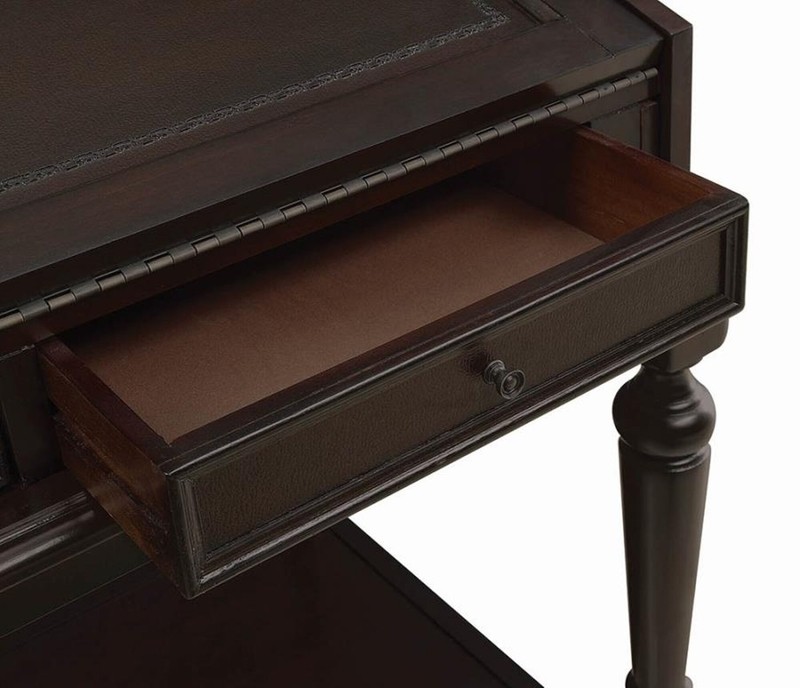 Lipp Secretary Desk with Hutch