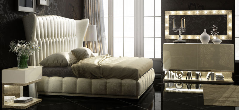 London BEDOR43 Bedroom Set 4 Pieces
