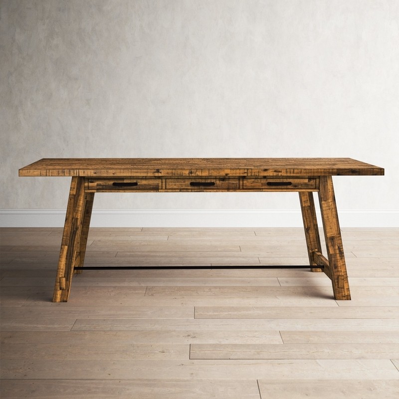 Loney 82'' Trestle Dining Table