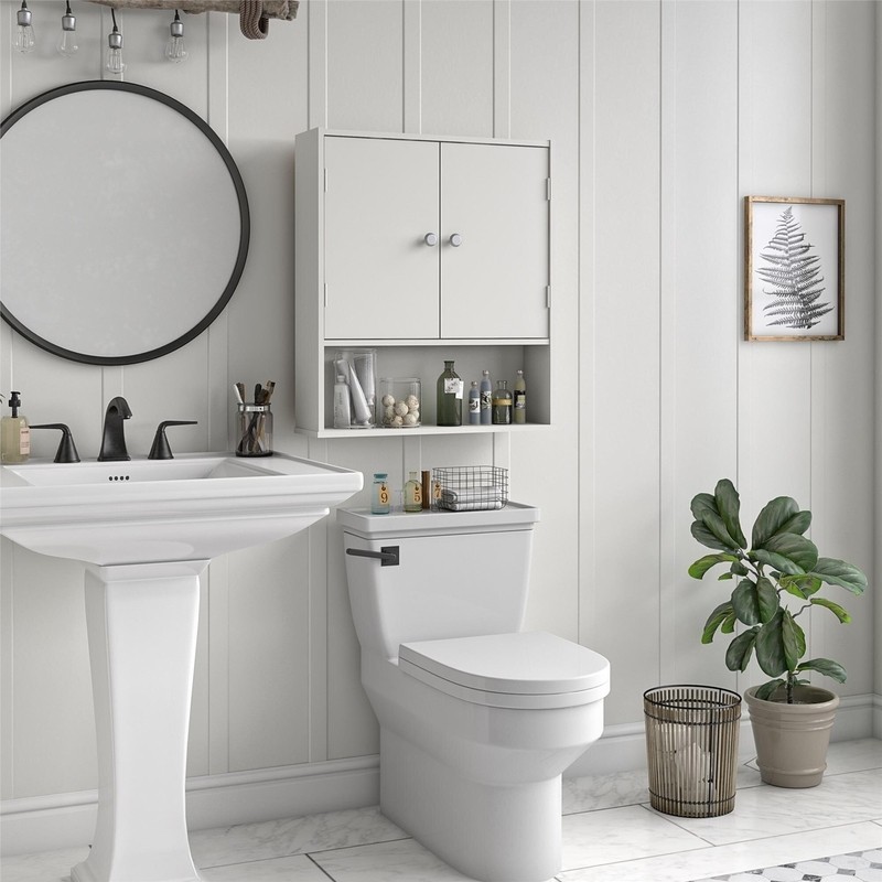 Lou 23.7'' W x 27.2'' H x 6.46'' D Wall Mounted Bathroom Cabinet