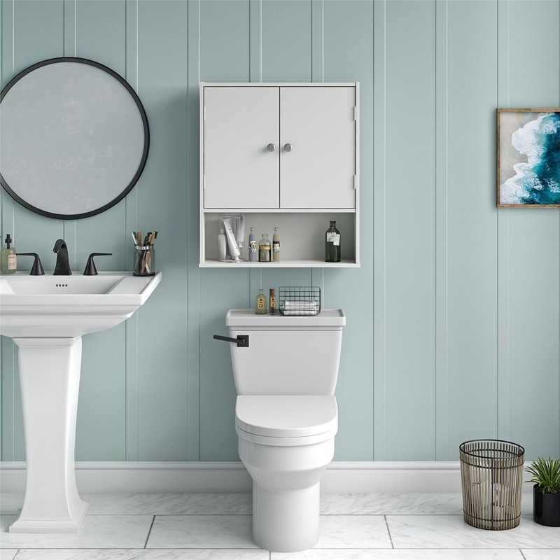 Lou 23.7'' W x 27.2'' H x 6.46'' D Wall Mounted Bathroom Cabinet