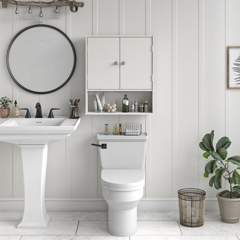 Lou 23.7'' W x 27.2'' H x 6.46'' D Wall Mounted Bathroom Cabinet