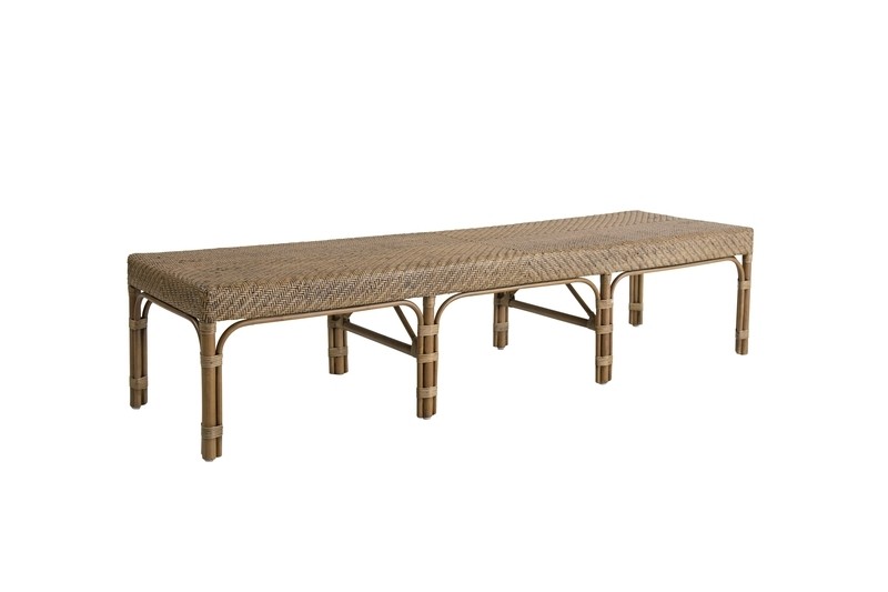Luis Rattan Bench