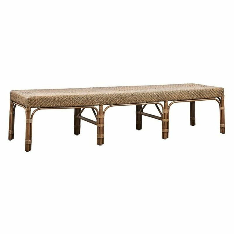 Luis Rattan Bench