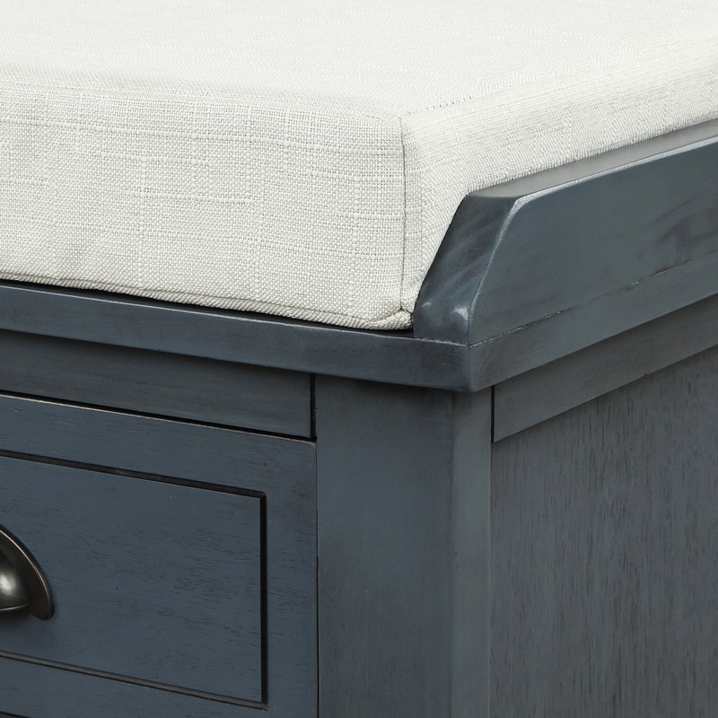 Lumpkins Drawers Storage Bench